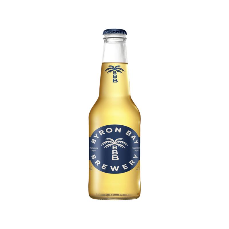 Byron Bay Brewery Premium Lager Bottles 355mL