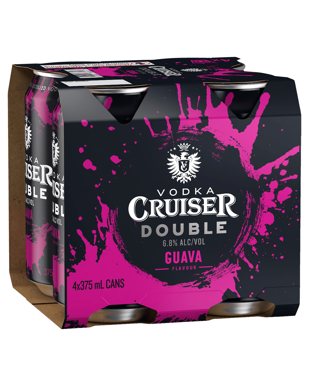 Vodka Cruiser Double Guava 6.8% Can 375ml