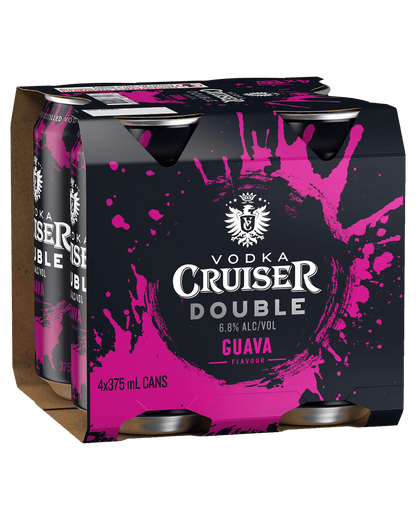 Vodka Cruiser Double Guava 6.8% Can 375ml