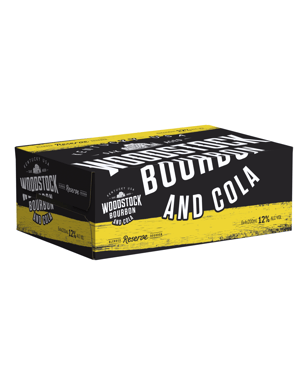 Woodstock Bourbon & Cola 12% Cans 200mL